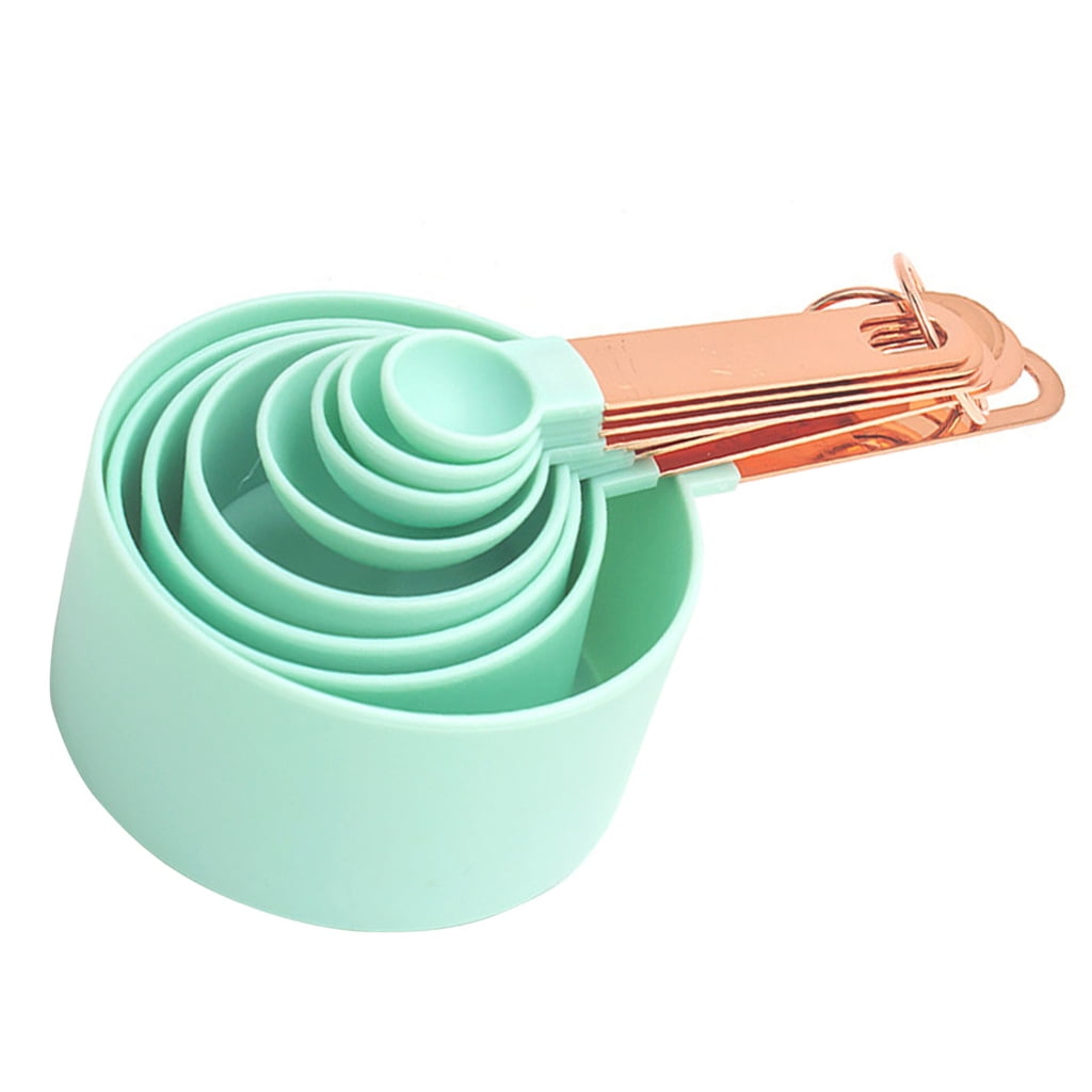 WINDLAND Set of 8 Baking Tool Set Stainless Steel Measuring Cups ...