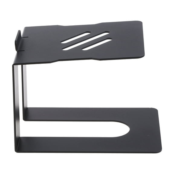 WINDLAND Tabletop Stand Desktop Speaker Stand Bracket Holder for Computer Speakers, Black