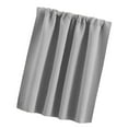 thumbnail image 1 of WINDLAND Short Thermals Blackouts Kitchen Curtains Window Panels Rod Pocket Light Block, 1 of 10