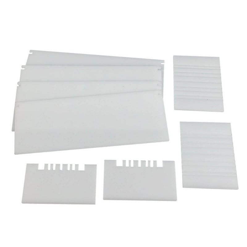 WINDLAND Silicone Loaf Soap Mold Dividers Plastic Partition Clapboard