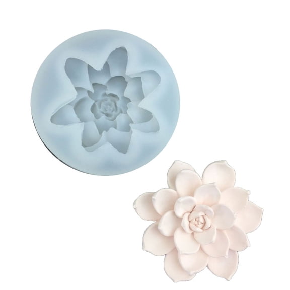 WINDLAND Soap Molds Craft Moulds Soap Moulds Candle Mould Hand-Making Supplies Succulent Shaped Silicone Material for Hand-Making