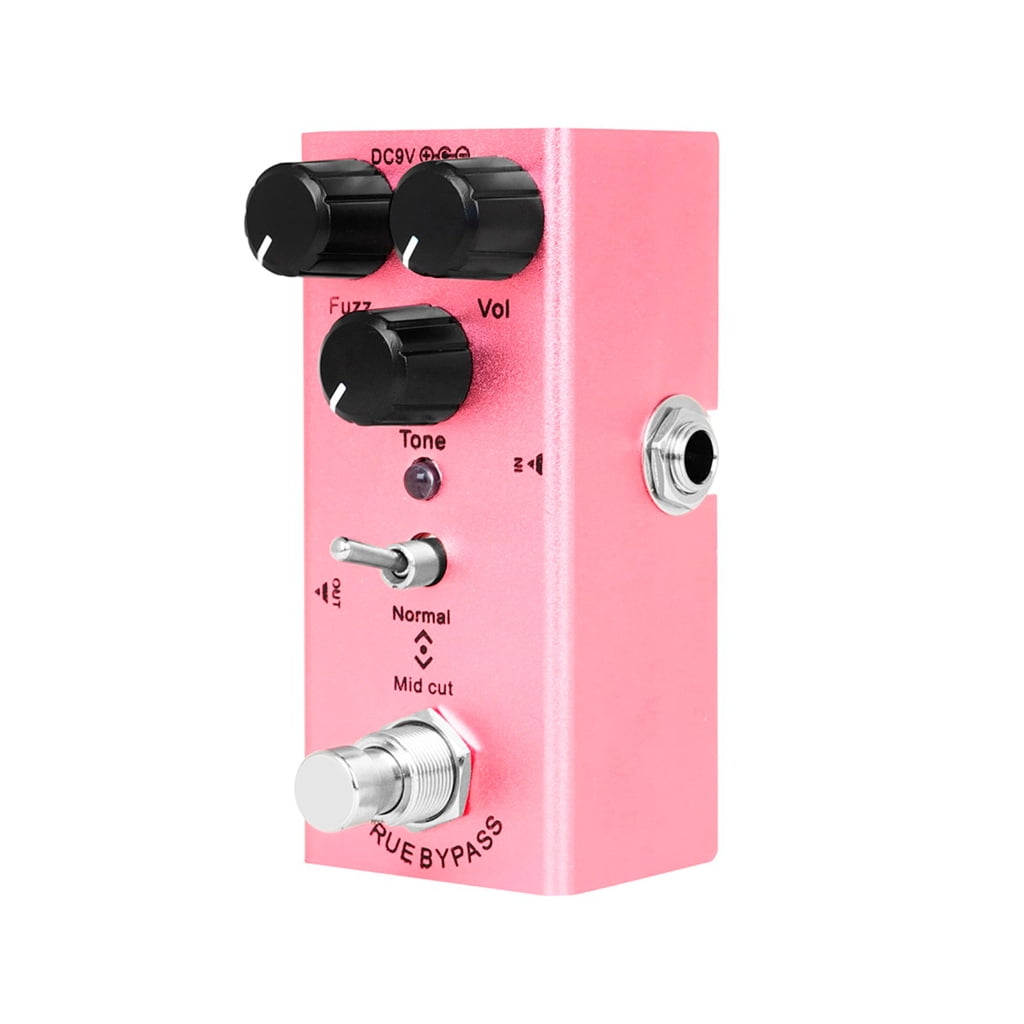 WINDLAND Sound Processing Guitar Effects Pedal Aluminum Alloy Electric Guitar Bass Effects Pedal with Distortion Delay Features