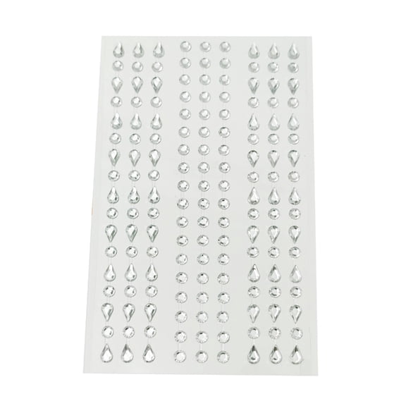 WINDLAND Sparkling Rhinestones Face Jewels Self Adhesive Face Gems Stickers Accessories