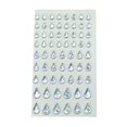 thumbnail image 1 of WINDLAND Sparkling Rhinestones Face Jewels Self Adhesive Face Gems Stickers Accessories, 1 of 20