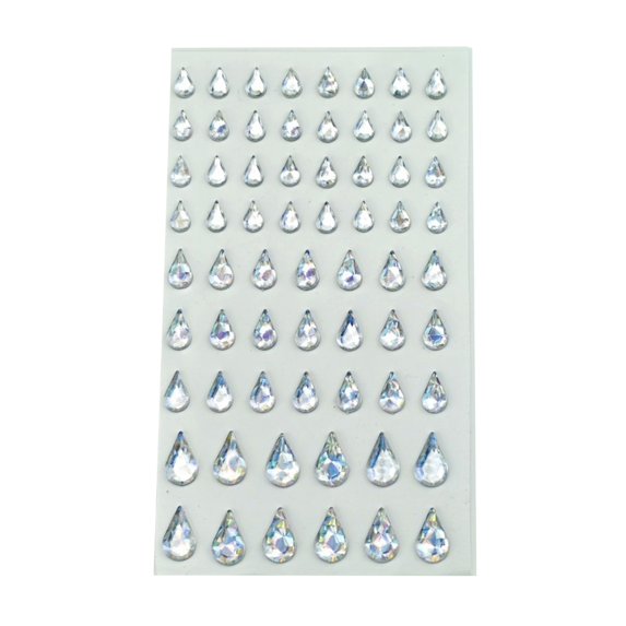 WINDLAND Sparkling Rhinestones Face Jewels Self Adhesive Face Gems Stickers Accessories