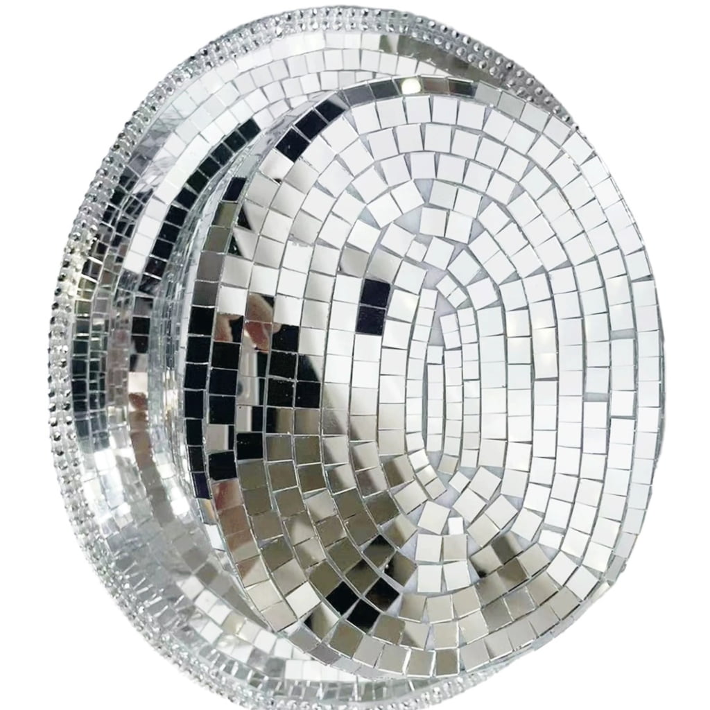 WINDLAND Sparkly Mirrored Panama Hat Reflective Top Hat for Bachelorette Party