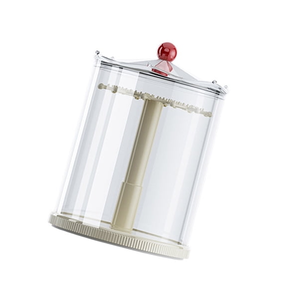 WINDLAND Spinning Storage Rack For Miniature Toys Sturdy ABS Plastic Display Cabinet