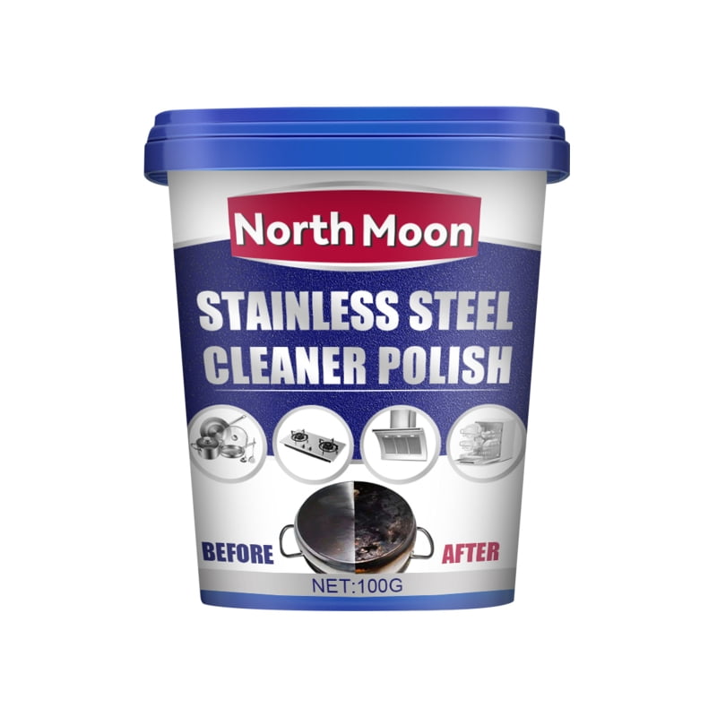 YUOPEEA Cookware Cleaner Stainless Steel Cleaning Paste Removing Stains