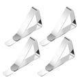 thumbnail image 1 of WINDLAND Stainless Steel Tablecloth Clips Set Flexible Table Cloth Cover Clamps Fixer, 1 of 12