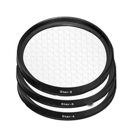 WINDLAND Star Line 4 6 8 Star Camera Lens Filter 49mm/52mm/55mm/58mm/62mm/67mm/77mm