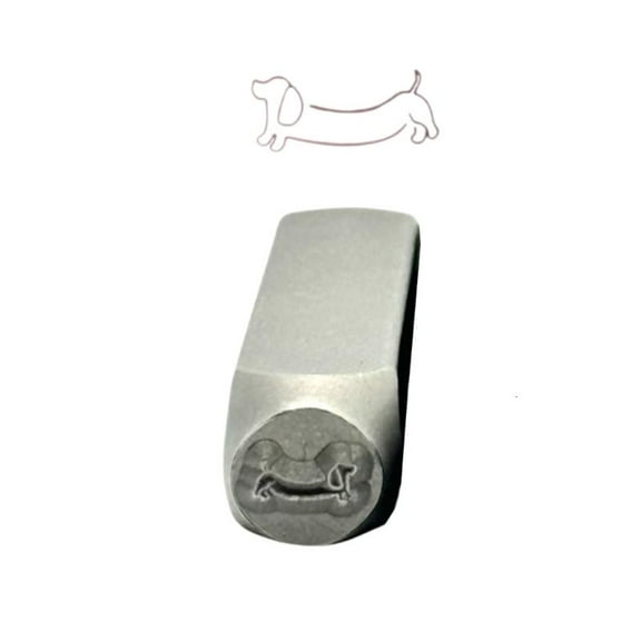 WINDLAND Sturdy Metal Designs Stamps for Crafting Jewelry Clay Leather and Wood Charm