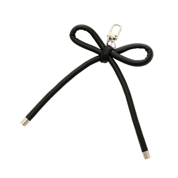 WINDLAND Multipurpose Sturdy PU Bowknot Keychain for Bags and Phone Charm