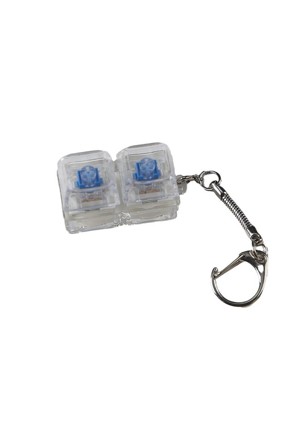 Portable Keyboard Switches Tester Testing Tool LED Light Keyboard Switches Keychain Toy for 2-Key 3-Key 4-Key 1PC