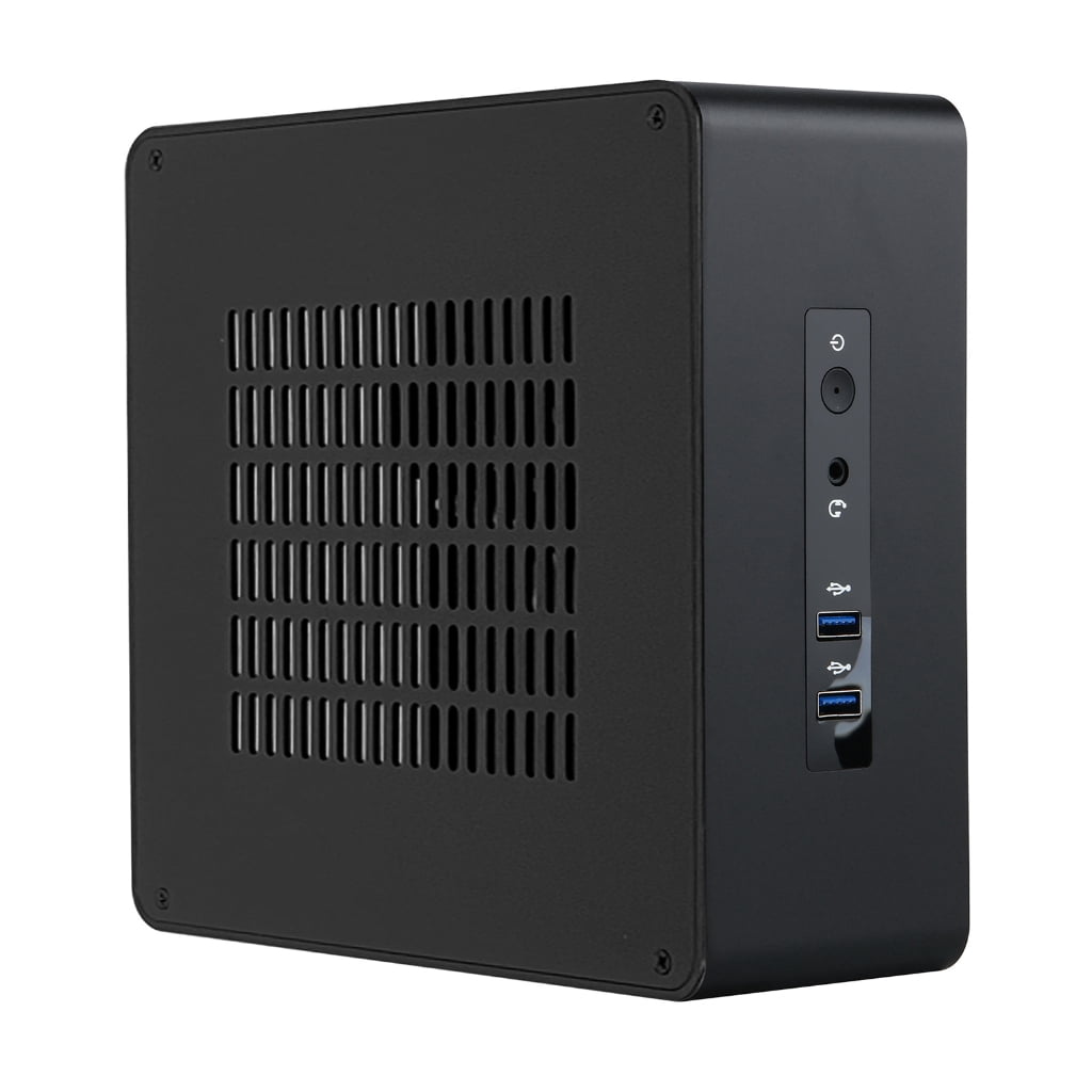 WINDLAND TA80 Mini Desktop Case Mini ITX Chassis HTPC PC Case for Computer Enthusiasts