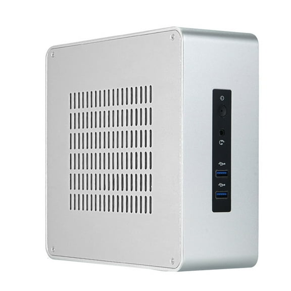 WINDLAND TA80 Mini Desktop Case Mini ITX Chassis HTPC PC Case for Computer Enthusiasts