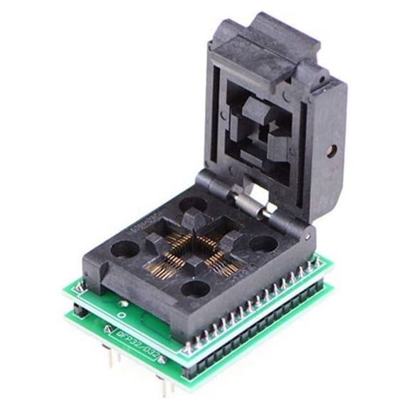 WINDLAND TQFP32 QFP32 to DIP32 IC Programmer Chip Burning Socket Test Socket Adapter