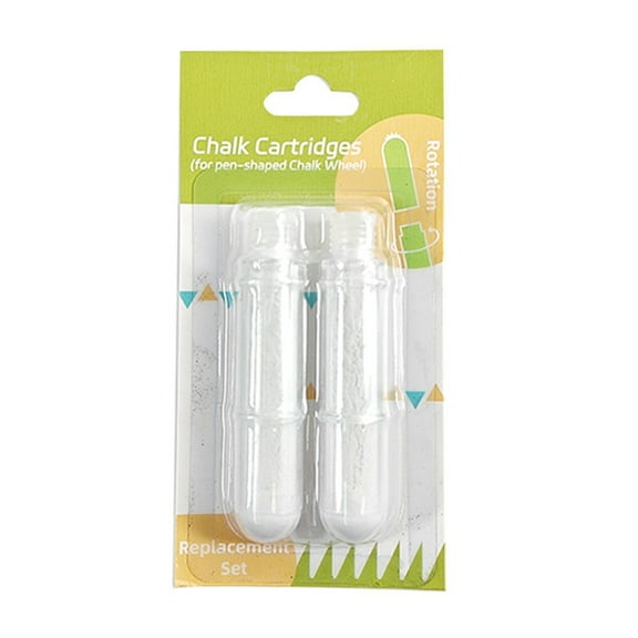 WINDLAND Tailor Sewings Fabric Chalk Marker Pen-shaped Chalk Wheel Erasable Fabric Chalk