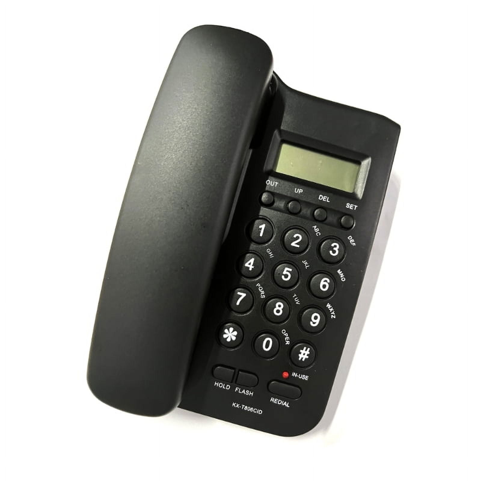 Hoteltelefon KX T628 - Schnurgebundenes Festnetztelefon Mit Pulstonwahl Für Home Office