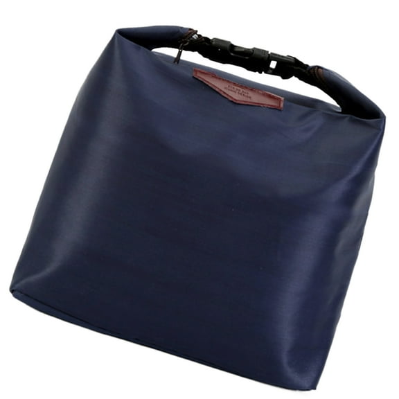 WINDLAND Thermal Insulated Lunch Pouches Zippered Small Cooling Bag Waterproof Nylon Food Storage Bag for Office School Picnics