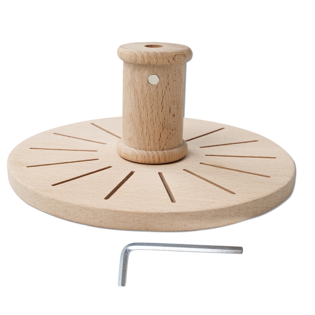 WINDLAND Thread Bobbin Rack with Scissors Holder for Store Embroidery ...