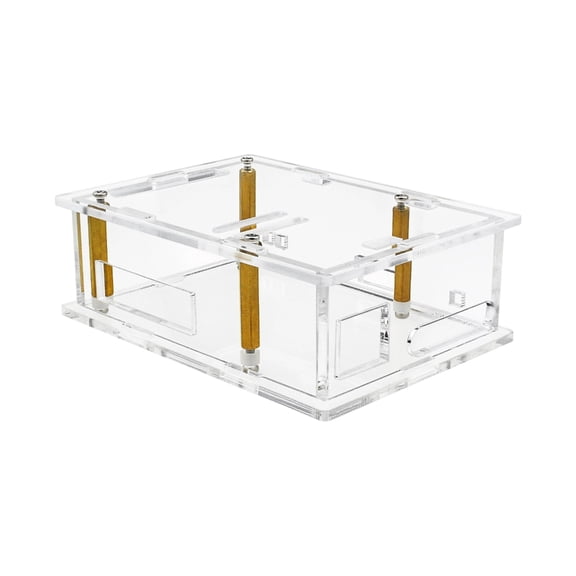 WINDLAND Transparent Acrylic Protective Case Replacement for ESP32 Board Dissipation
