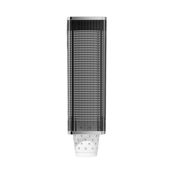 WINDLAND Transparent Paper Cup Rack Durable Holder for Multiple Cups Disposable Cup Dispenser Holder for Meetings and Parties