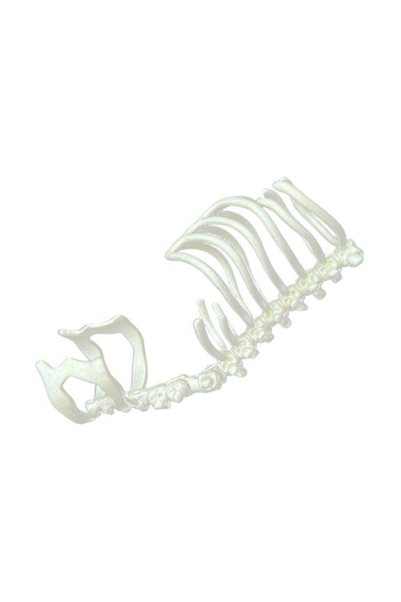Trendy Adjustable Rings Showcasing Spine Design Gothic Jewelry Alloy Texture for Youthful Adults Seeking Individuality