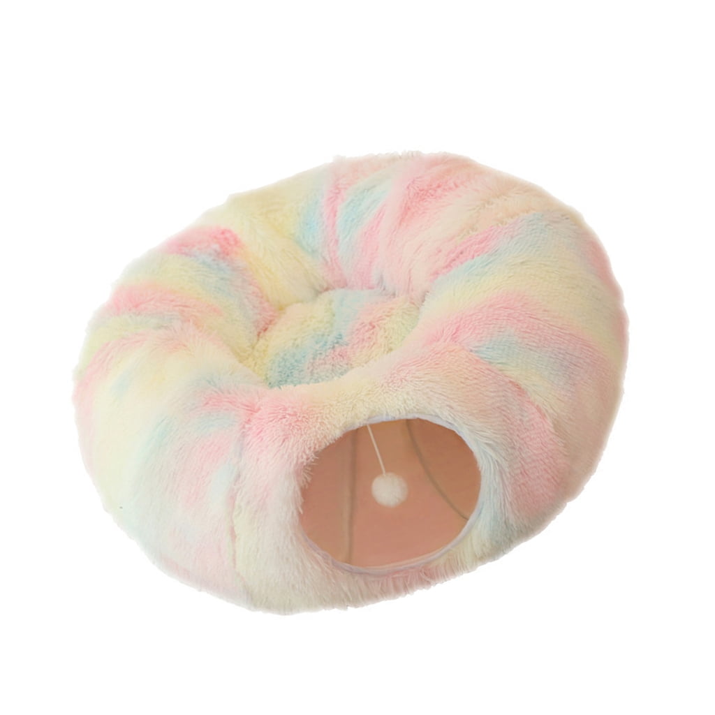 WINDLAND Tunnel Dog Bed Hideaway Soft House Pet Sleep Bed for Indoor Use Pet Hideaway House Camping Bed Condo