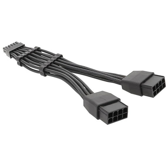 WINDLAND 12Pin GPU Adapter Line 12Pin Male to 2x 8pin(6+2P) Female Graphics Card Cable