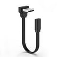 thumbnail image 1 of WINDLAND Type C to USB 2.0 Connectors Cable Flat Silicone Adapter for Small Space 2A Charging and 480Mbps Data, 1 of 11