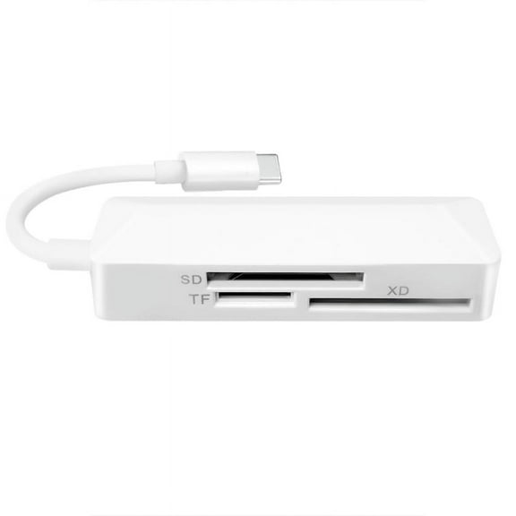 WINDLAND USB C Card Reader TFSD XD 3 in 1 Carder Reader for Laptop Phone Tablet