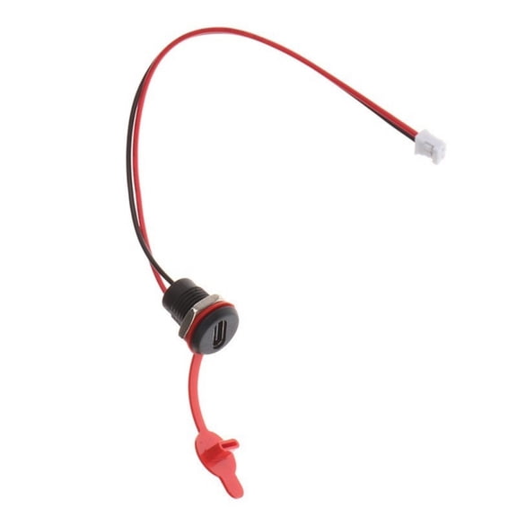 WINDLAND Waterproof USB C Type C 2Pin Charging Socket For Industrial Controls Systems