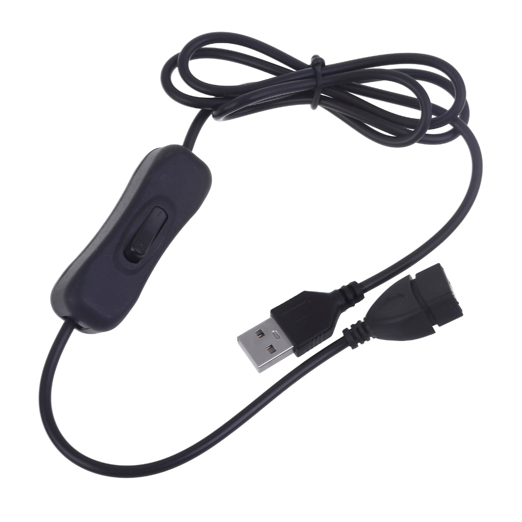 WINDLAND USB Cable with Switchs ON OFF Extension Toggle Fit for Phone