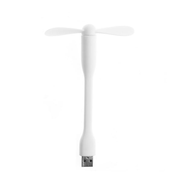 WINDLAND Creative USB Fan Flexible Portable Mini Fan and USB LED Light Lamp For Power Bank & Notebook & Computer Summer Gadget