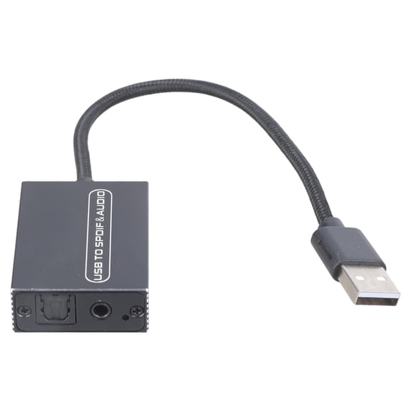 WINDLAND USB To 3.5mm And Optical Auditory Converter For Immersive Gaming