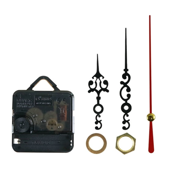 WINDLAND Wall Hangings Clock Epoxy Resin Mold with Pointer for DIY Crafts Jewelry Making