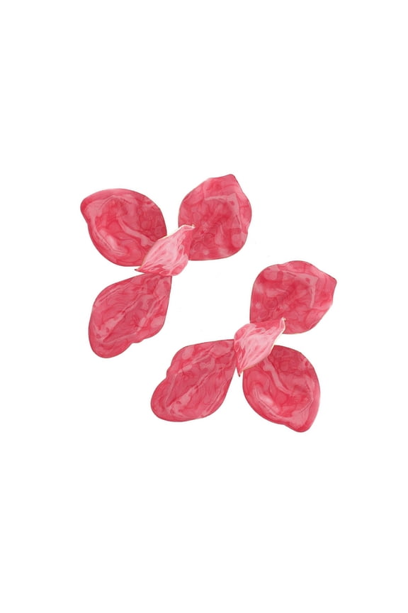 Unique Flower Studs Earrings Waterproof Earrings Fashion Ear Jewelry Alloy Texture Suitable for Various Occasion Wear