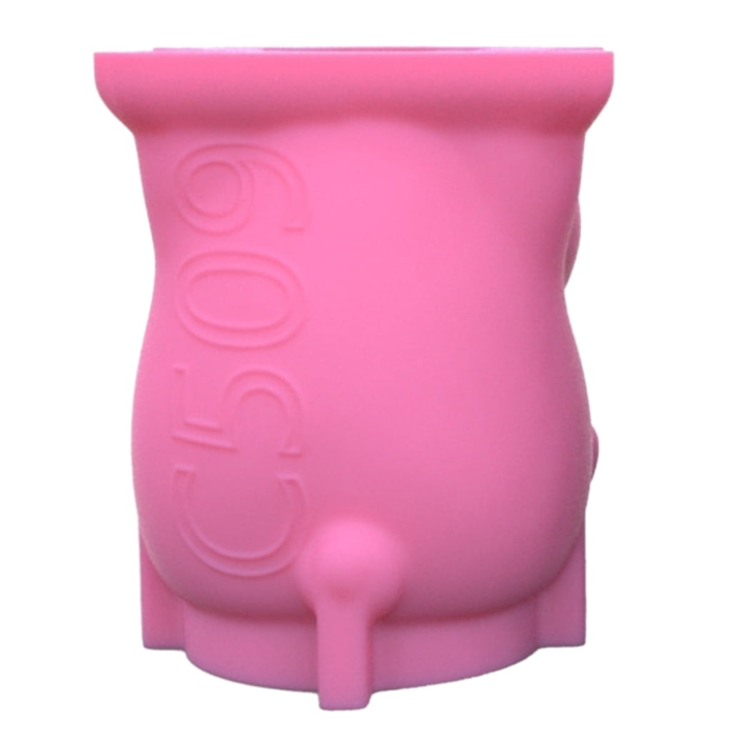 WINDLAND Pig Silicone Mold Succulent Planter Epoxy Resin Mold Garden Figurines Outdoor