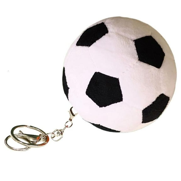 WINDLAND Unique Plush Football/Basketball Keychain Pendant Keyring Ornament Key Holder
