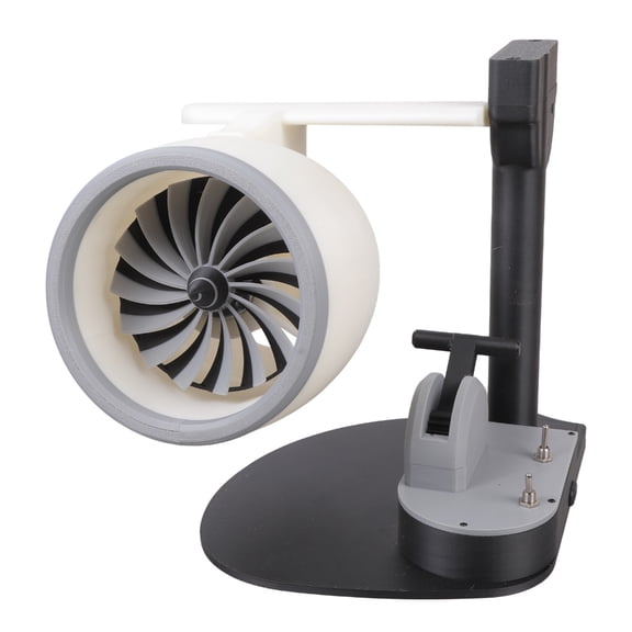 WINDLAND Mini Blower Innovative Aircraft Turbojet Engine Shape USB Fan Efficient Cooling for Workstations and Bedrooms