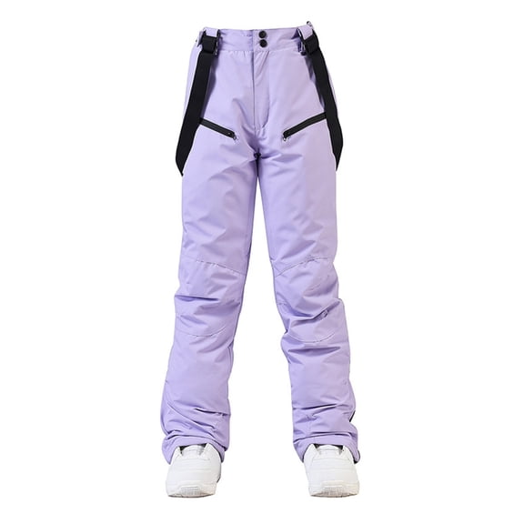 WINDLAND Unisex Ski Pants Adults Salopettes Insulated & Snowproof Trousers for Women Men