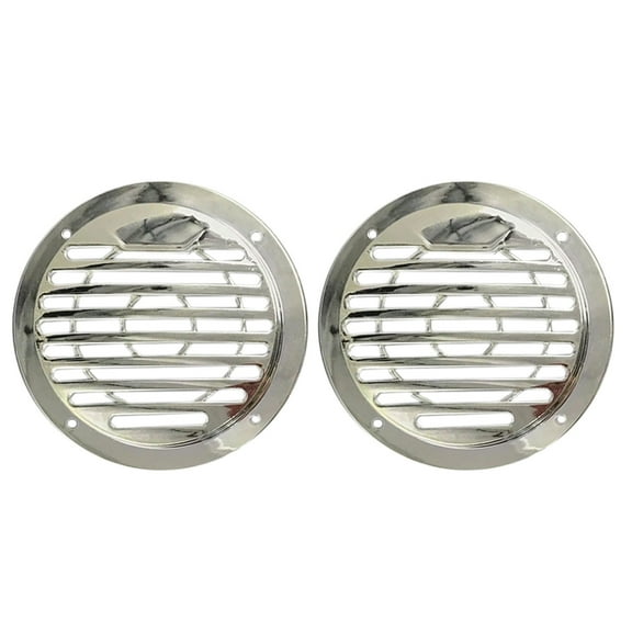 WINDLAND 3 inch 4.5 inch Auto Speaker for Protection Cover Black Loudspeaker Protective Mesh Cover Car Audio Decorative Circle Gr