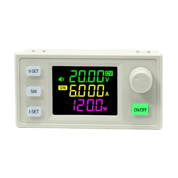 WINDLAND Precise Control 120W Adjustable Voltage Regulator With LCD Screen For Laboratory And Workshop Application Equipment