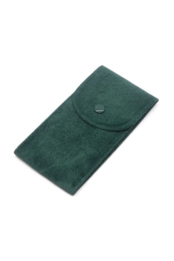 Portable Flannelette Fabric Watch Pouch Storage Bag Single Watch Travel for Case