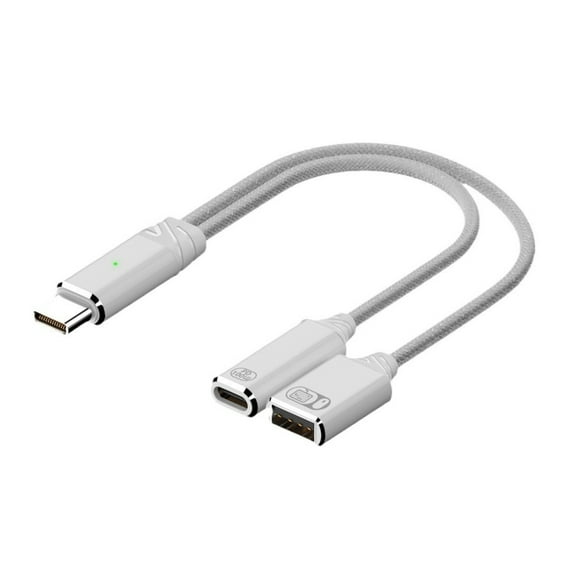 WINDLAND Versatility USB C to USB OTG and Charger For Phones And Computers USB C Splitter
