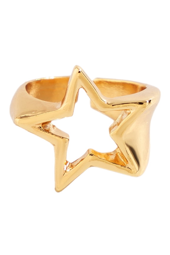 Creative Star Rings Jewelry Fashionable Kpop Grunge Rings Accessory Ornament