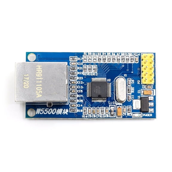 WINDLAND W5500 Ethernet Networking Module Hardware 51 Microcontroller Development Board Device Accessories