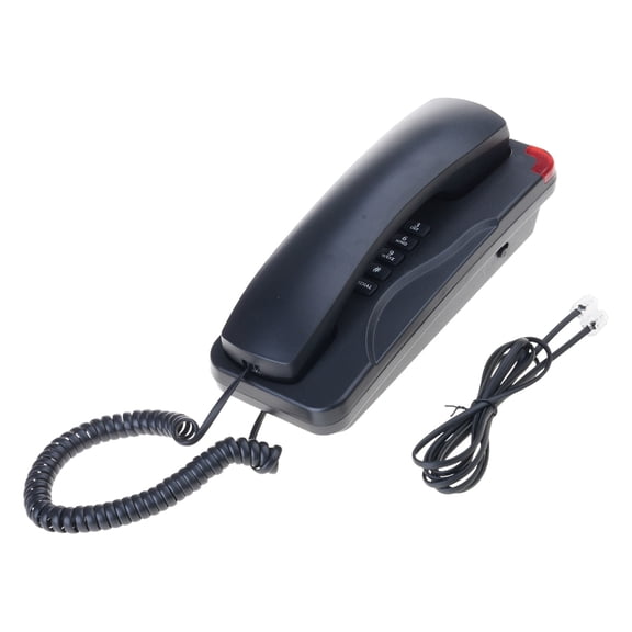 WINDLAND Big Button Corded Phone Telephones Landlines Phone with Call Light Redial Pause Support Wall Mount or Desk Phone