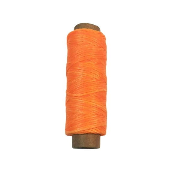 WINDLAND Waxed Thread for Sewing Crafting 50m 150D Flat Waxed Cord Hand Stitching