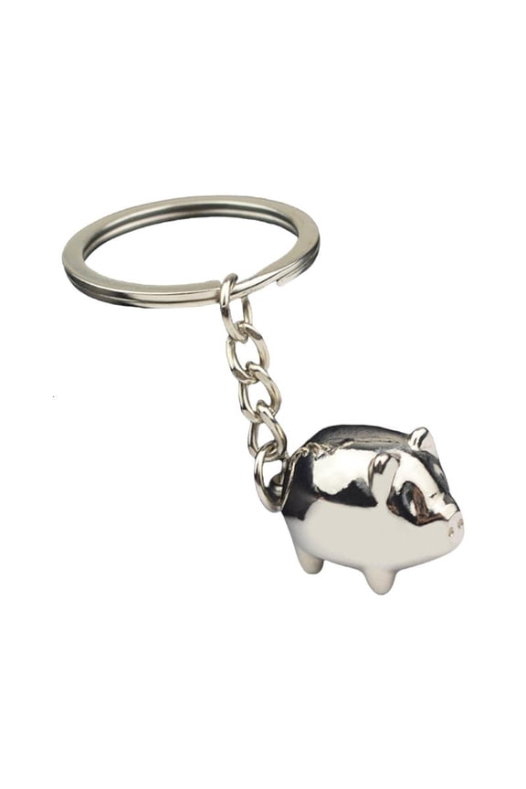 Whimsical Pig Keychain Stylish Key Rings Perfect For Cartoon Style Enthusiasts